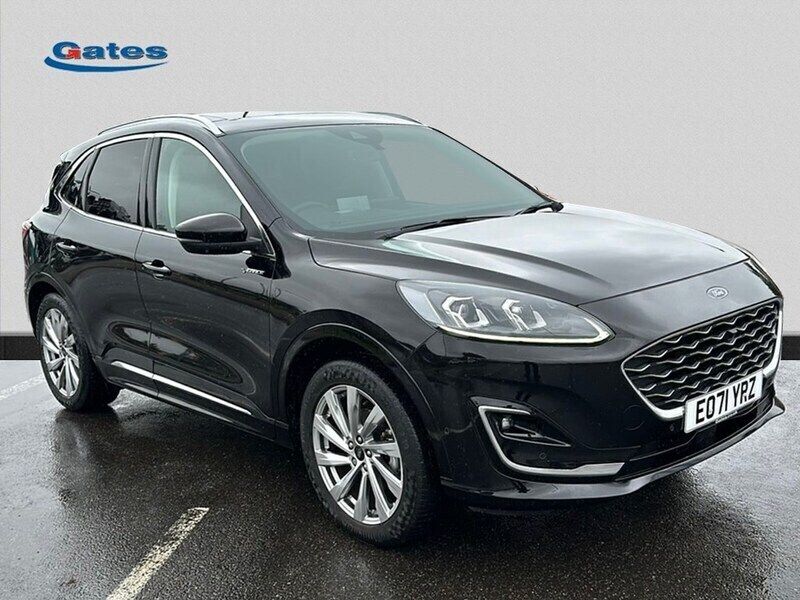Black Used 2021 Ford Kuga Vignale SUV | £21,499 (Fair price) - Image 1/4