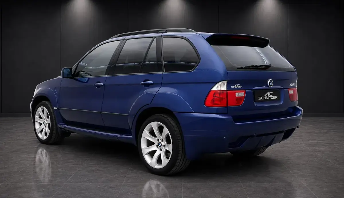 Used BMW X5 Exclusive 2006 Blue SUV