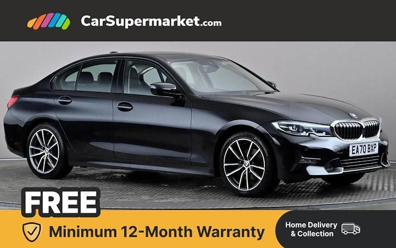 Used BMW 320 Sport Line 184 HP (135 kW) 2020 Black Sedan
