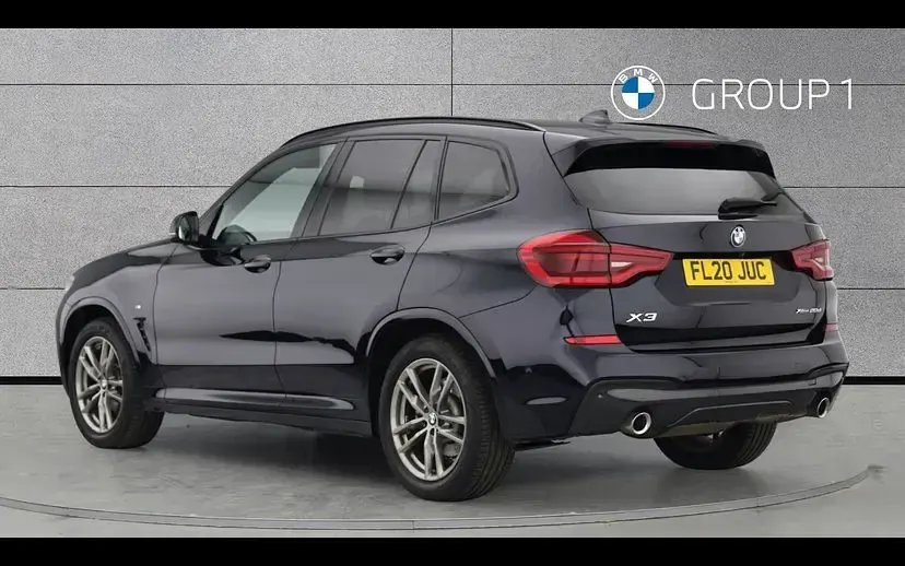 Used BMW X3 M Sport 190 HP (139 kW) 2020 Carbon black SUV