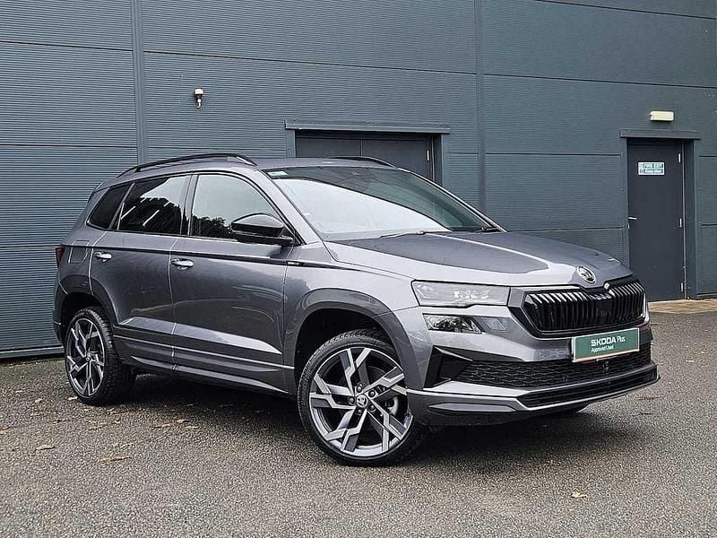Grey Used 2024 Skoda Karoq SportLine SUV | £27,492 (Fair price) - Image 1/4