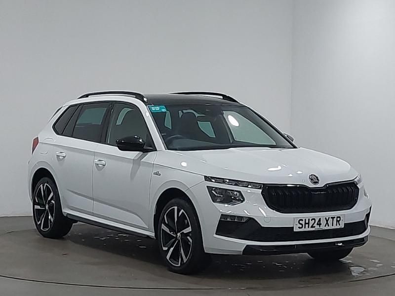 White Used 2024 Skoda Kamiq Monte Carlo SUV | £21,998 (A bit pricey) - Image 1/4