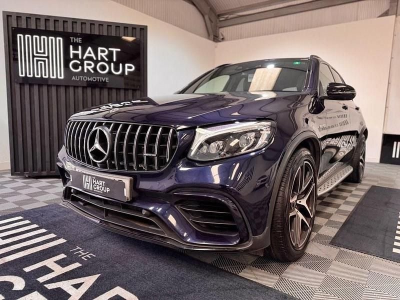 Used Mercedes GLC63 AMG Premium 476 HP (350 kW) 2018 Blue SUV