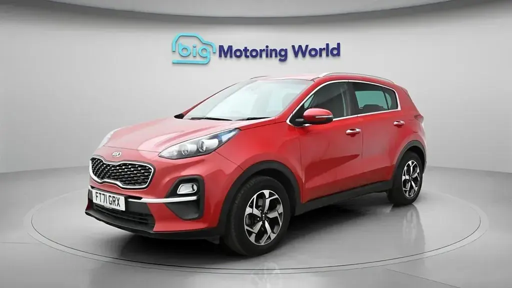 Usado Kia Sportage 134 HP (98 kW) 2022 Vermelho SUV