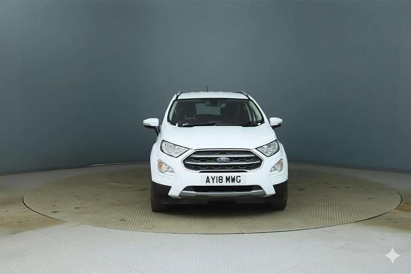 Used Ford Ecosport Titanium 125 HP (91 kW) 2018 White SUV