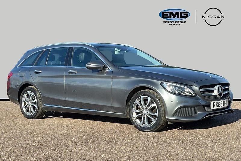 Grey Used 2016 Mercedes C220 Executive Estate | £12,295 (Fair price) - Image 1/3