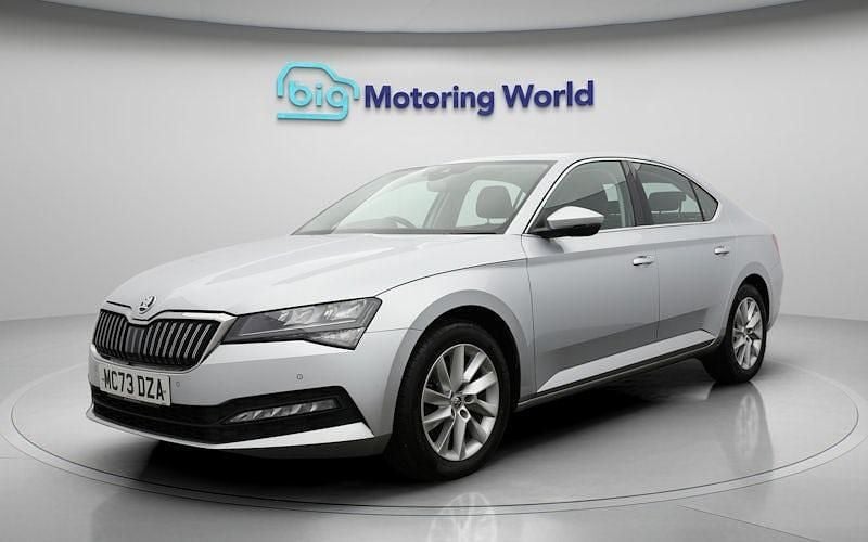 Used Skoda Superb SE 150 HP (110 kW) 2023 Silver Hatchback