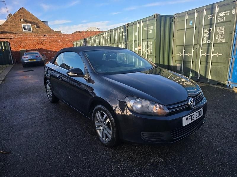 Used VW Golf Cabriolet SE 2012 Black Cabriolet