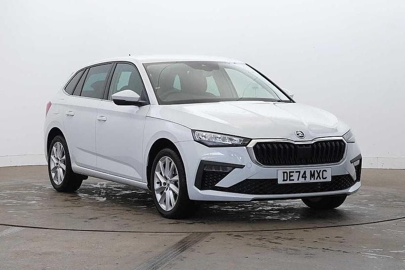 Moon white metallic Used 2024 Skoda Scala SE L Hatchback | £18,795 (A bit pricey) - Image 1/4