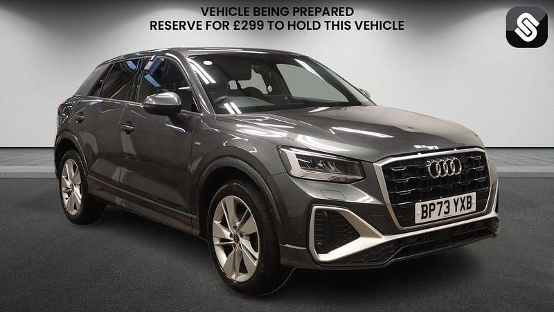 Used Audi Q2 S-Line 150 HP (110 kW) 2024 Daytona grey SUV