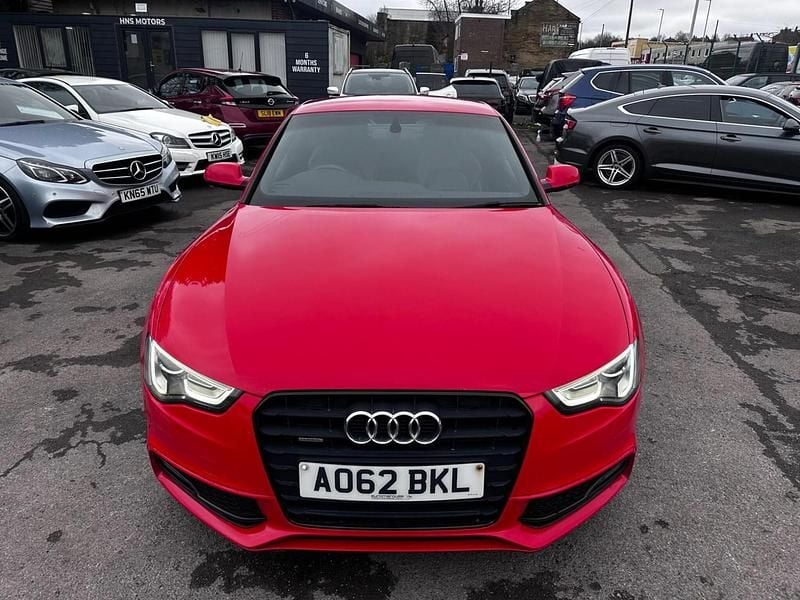 Begagnad Audi A5 Black Edition 245 HK (180 kW) 2012 Röd Sportkupé