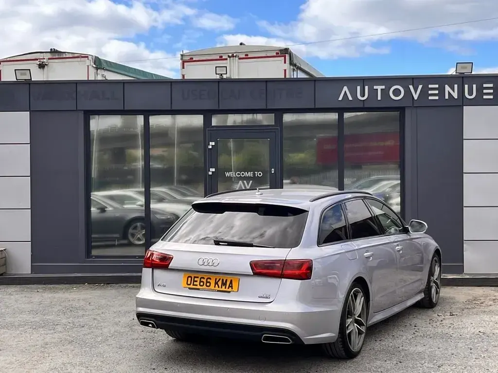 Used Audi A6 Black Edition 190 HP (139 kW) 2016 Silver Estate