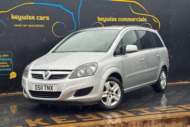 Silver Used 2011 Vauxhall Zafira MPV | £3,990 (Expensive) - Image 1/1