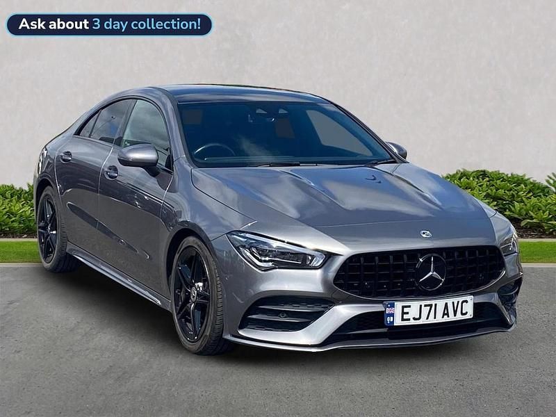 Grey Used 2021 Mercedes CLA180 AMG Line Premium Plus Sedan | £25,754 (Fair price) - Image 1/4