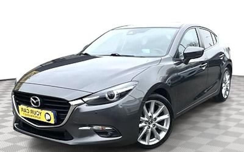 Begagnad Mazda 3 Inclusive 121 HK (88 kW) 2016 Grå Halvkombi