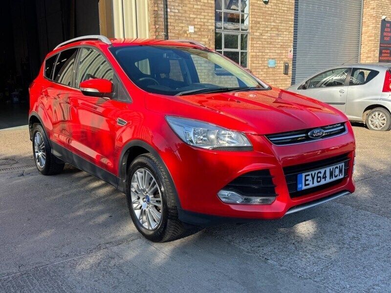 Red Used 2014 Ford Kuga Titanium SUV | £4,999 (Good price) - Image 1/4