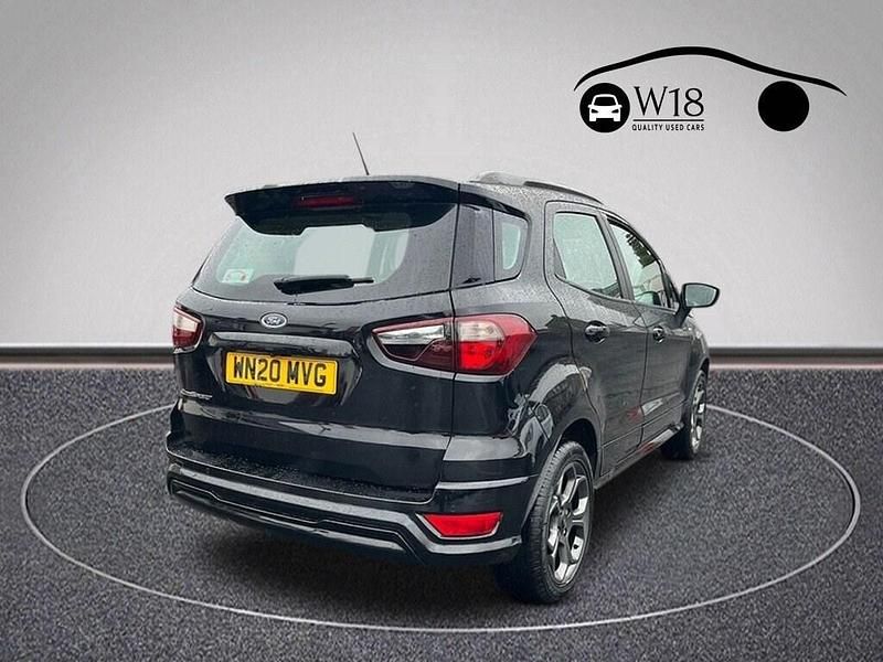 Used Ford Ecosport ST-Line 125 HP (91 kW) 2020 Black SUV