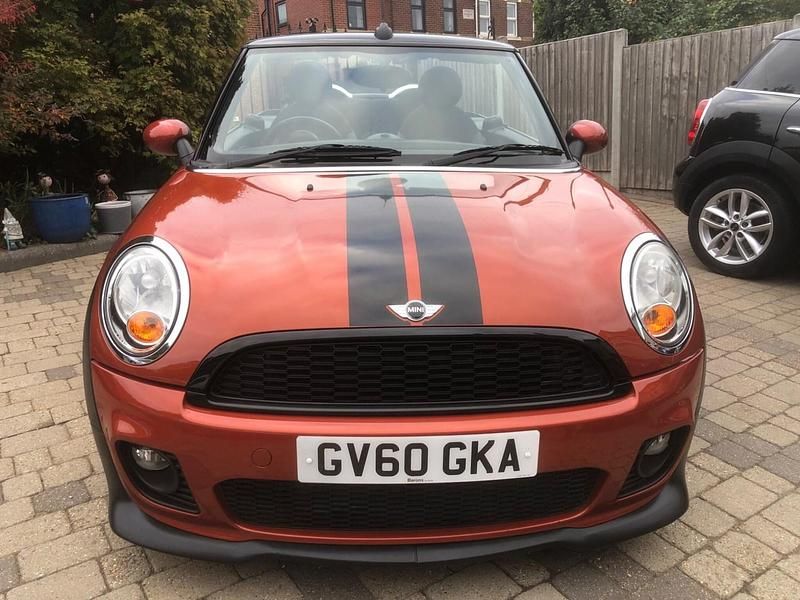 Used Mini Cooper D Cabriolet 2011 Orange Cabriolet