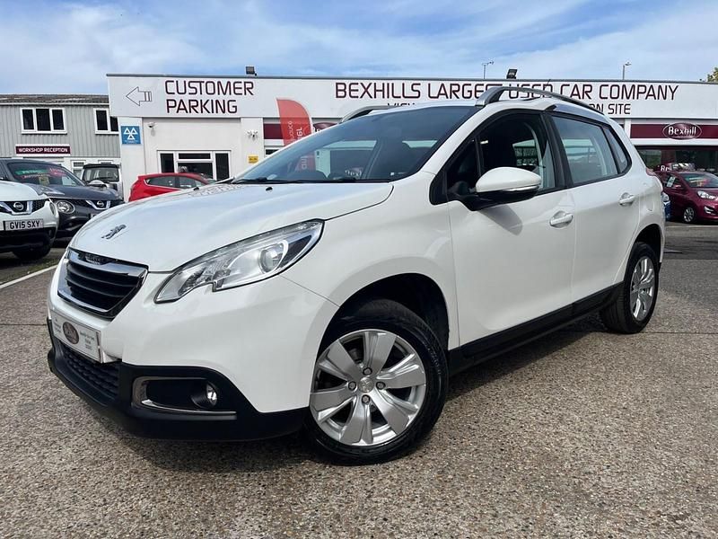 White Used 2016 Peugeot 2008 Active SUV | £4,999 (A bit pricey) - Image 1/4
