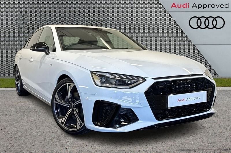 White Used 2024 Audi A4 Black Edition Sedan | £27,800 (Fair price) - Image 1/3