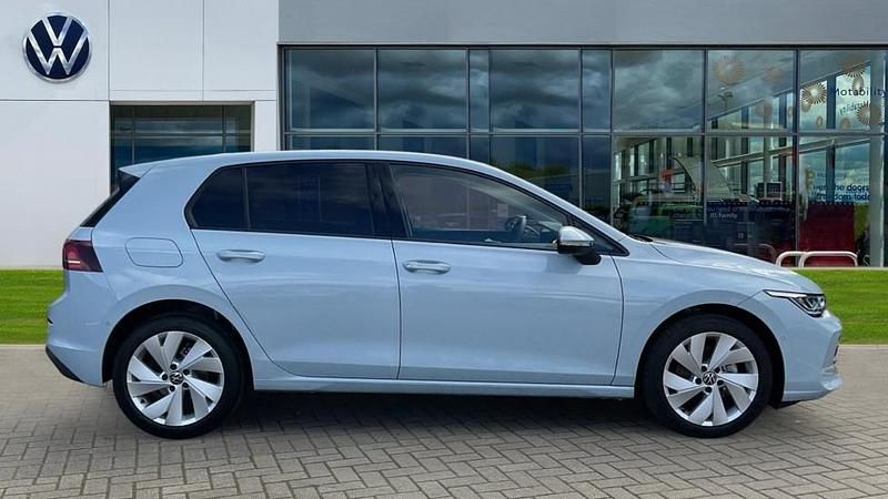 Used VW Golf VIII Match 115 HP (84 kW) 2025 Crystal ice blue metallic