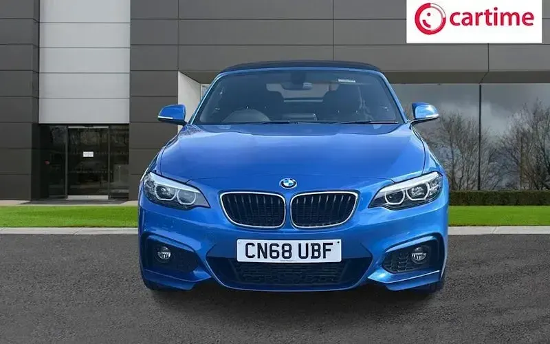 Used BMW 225 M Sport 224 HP (164 kW) 2018 Blue Cabriolet