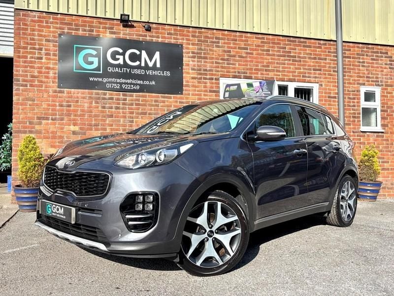 Silver Used 2017 Kia Sportage GT-Line SUV | £9,485 (Good price) - Image 1/2