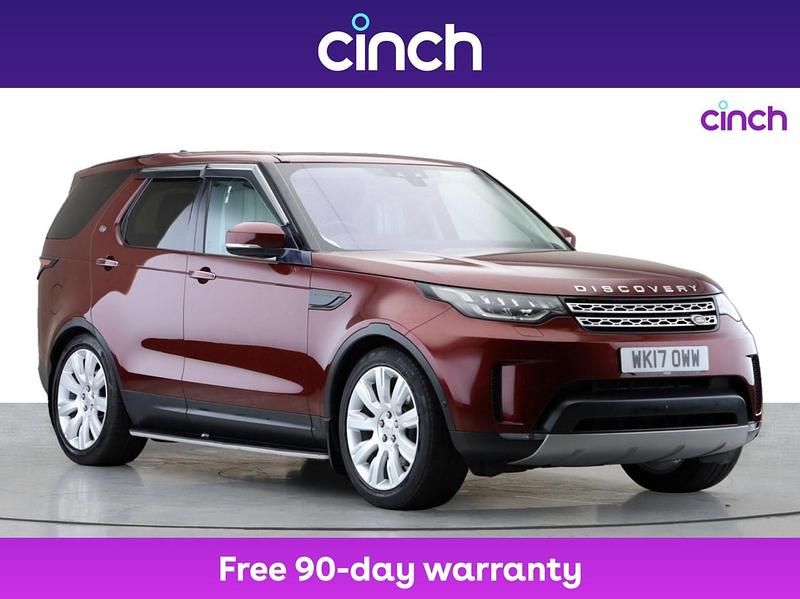 Red Used 2017 Land Rover Discovery 5 HSE Luxury SUV | £28,199 (Fair price) - Image 1/3