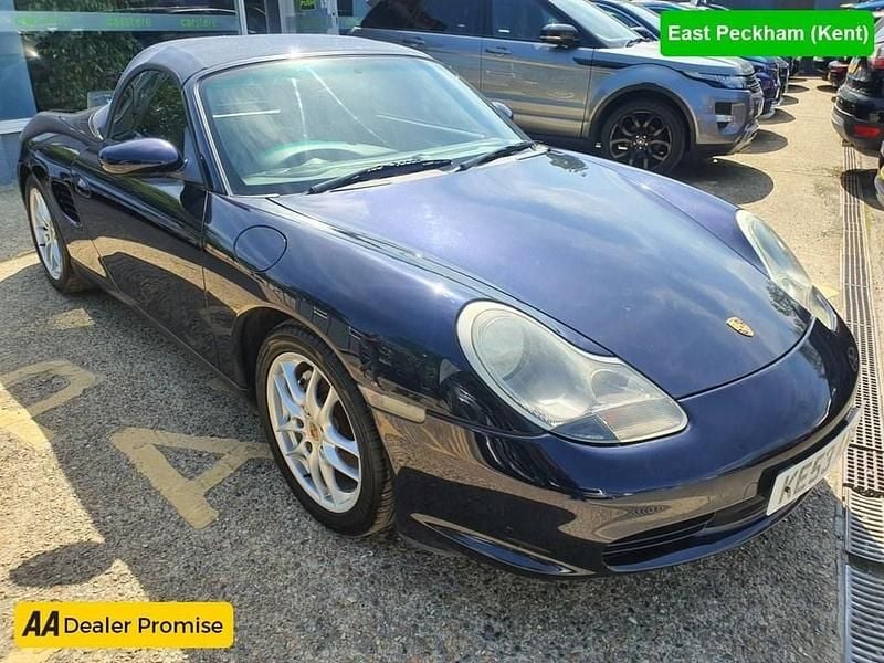 Used Porsche Boxster 228 HP (167 kW) 2003 Blue Cabriolet