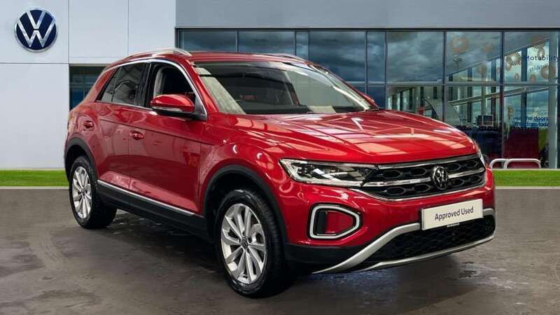Red Used 2024 VW T-Roc Style SUV | £22,531 (Fair price) - Image 1/4