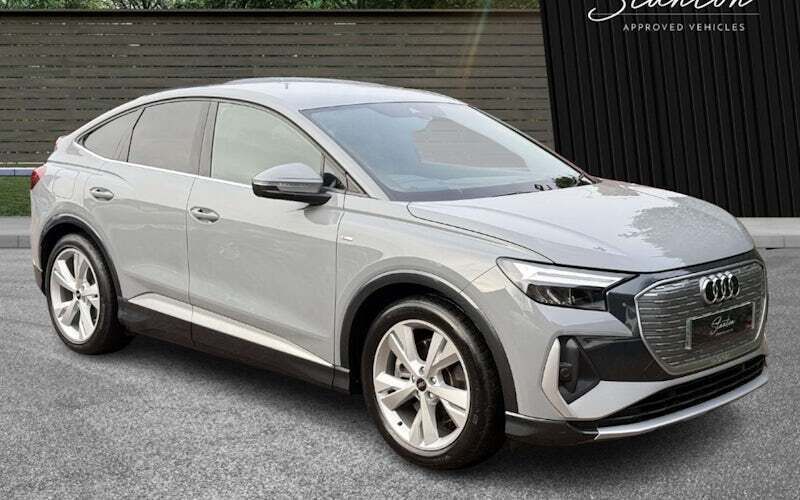 Used 2023 Audi Q4 Sportback e-tron S-Line SUV | £26,890 - Image 1/4