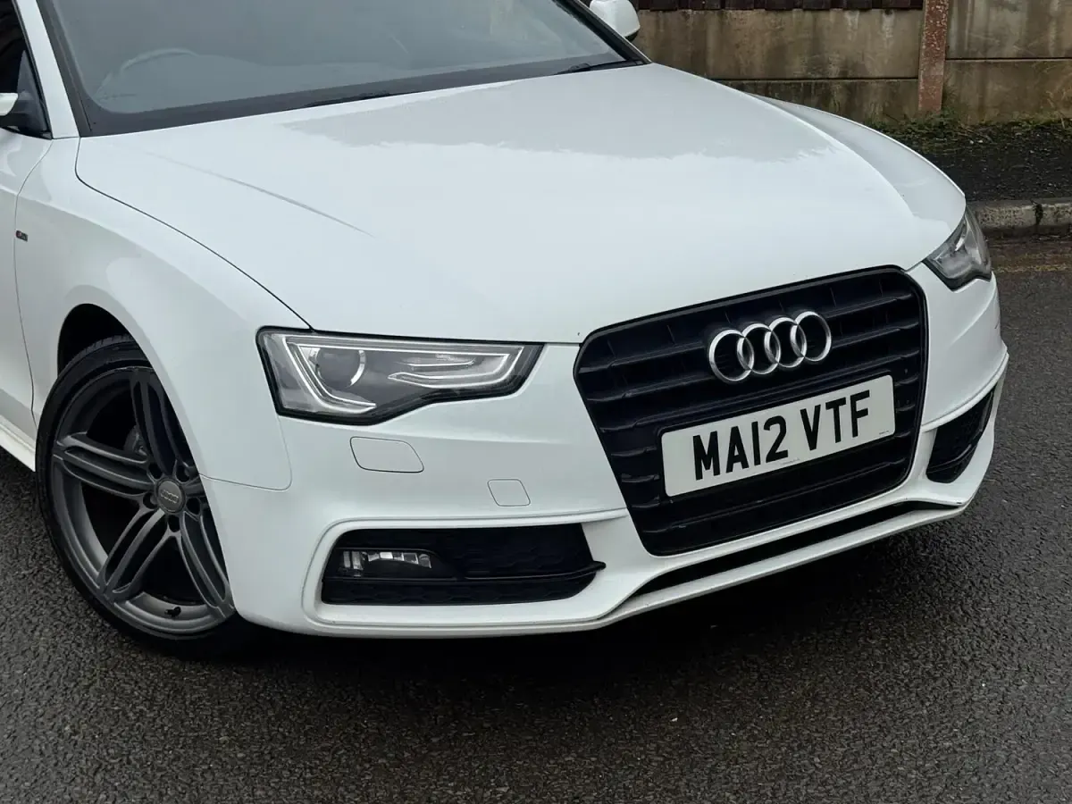 Used Audi A5 Sportback S-Line 2012 White Hatchback