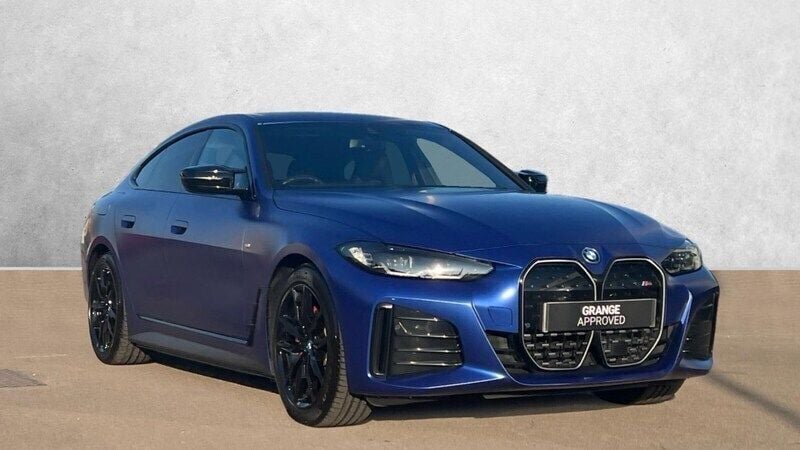 Blue Used 2023 BMW i4 Shadowline Sedan | £41,890 (Fair price) - Image 1/4