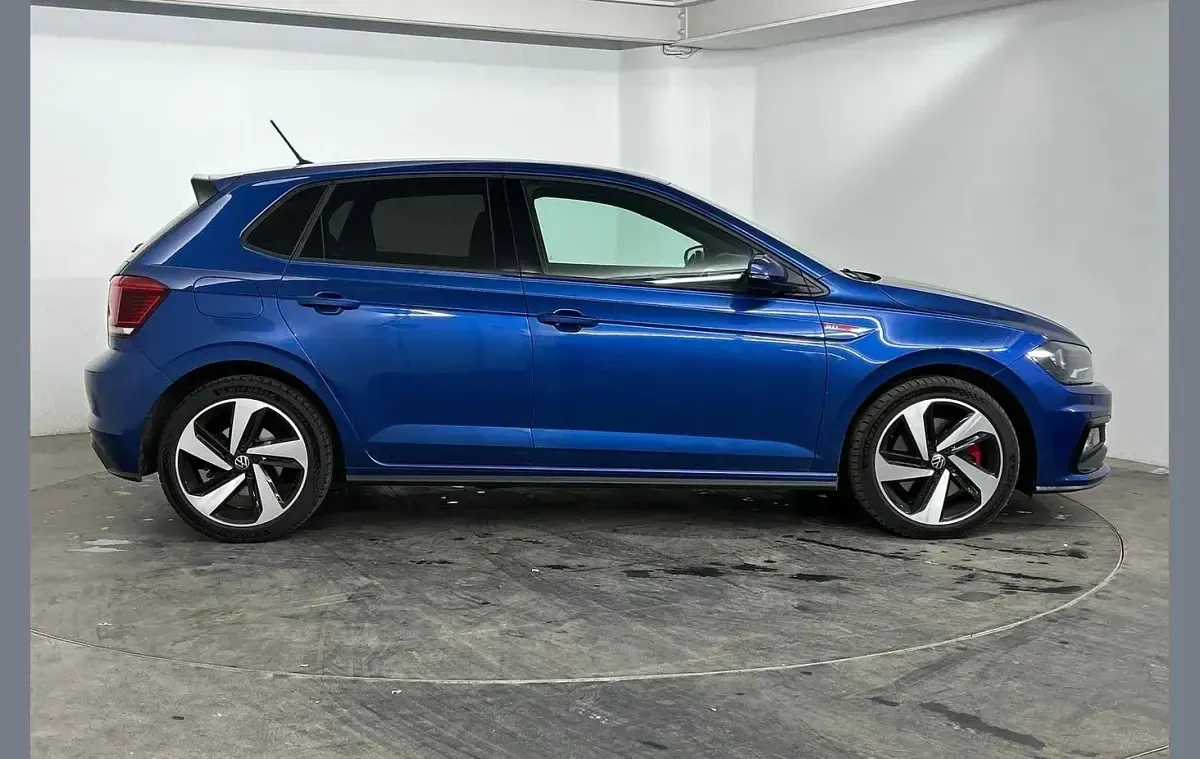 Used VW Polo GTI 200 HP (147 kW) 2020 Blue Hatchback