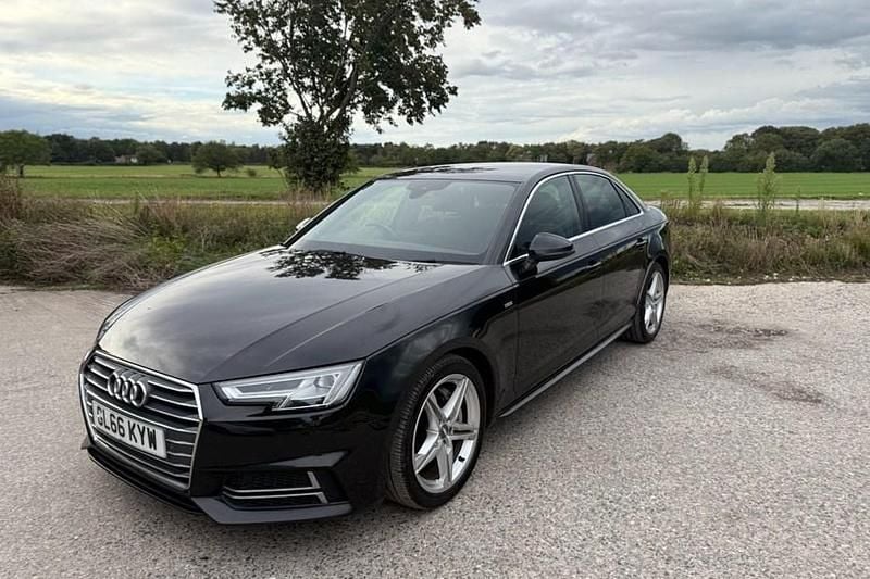 Black Used 2016 Audi A4 S-Line Sedan | £9,950 (Fair price) - Image 1/1