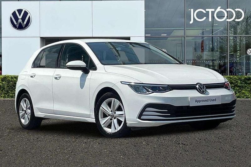 White Used 2020 VW Golf VIII Life Hatchback | £17,450 (Super price) - Image 1/4