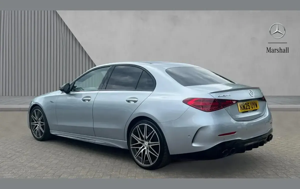Used Mercedes C43 AMG Premium Plus 421 HP (309 kW) 2025 Silver Sedan