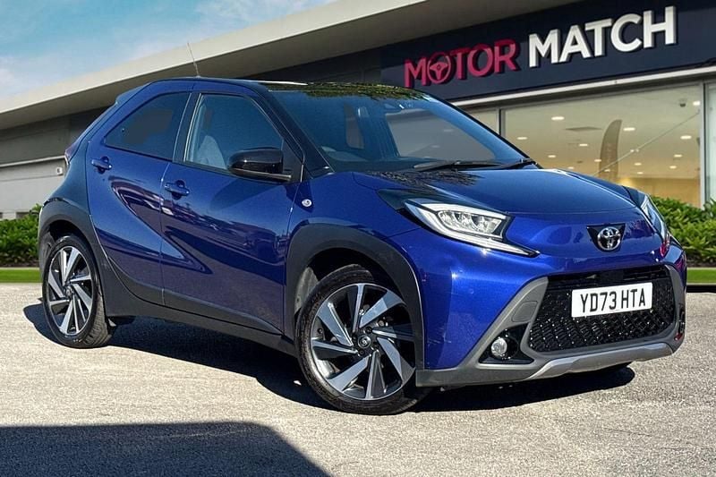 Blue Used 2023 Toyota Aygo X SUV | £15,495 - Image 1/4