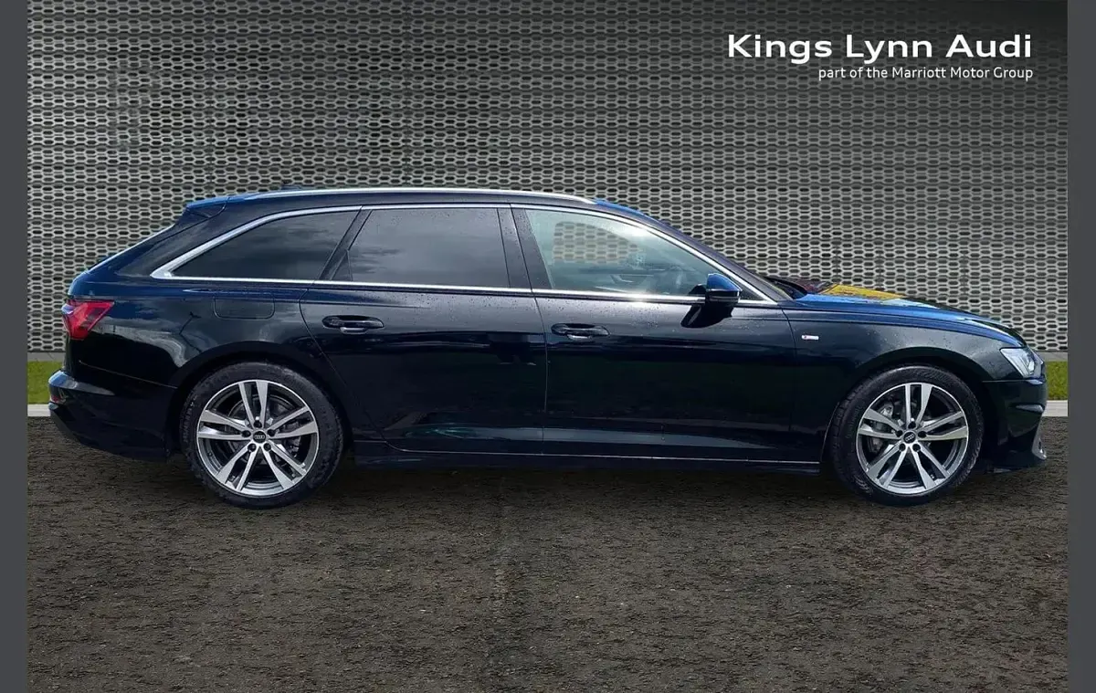 Used Audi A6 S-Line 200 HP (147 kW) 2023 Black Estate