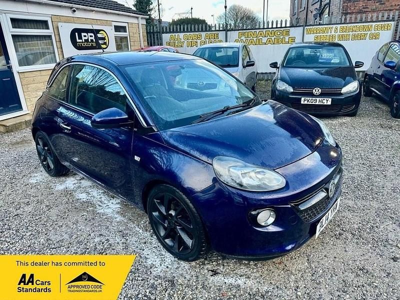 Used Vauxhall Adam Jam 87 HP (63 kW) 2014 Blue Hatchback