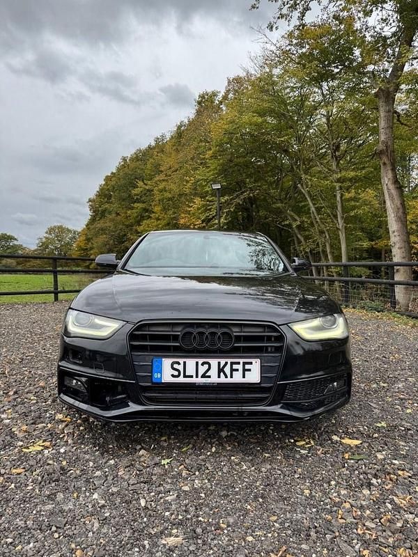 Used Audi A4 Black Edition 211 HP (155 kW) 2012 Black Sedan