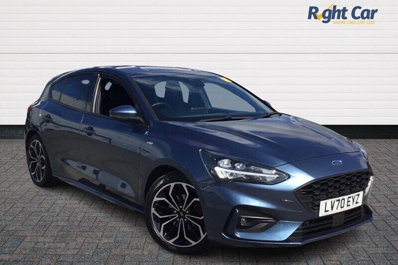 Blue Used 2020 Ford Focus ST-Line X Hatchback | £16,199 (Fair price) - Image 1/1