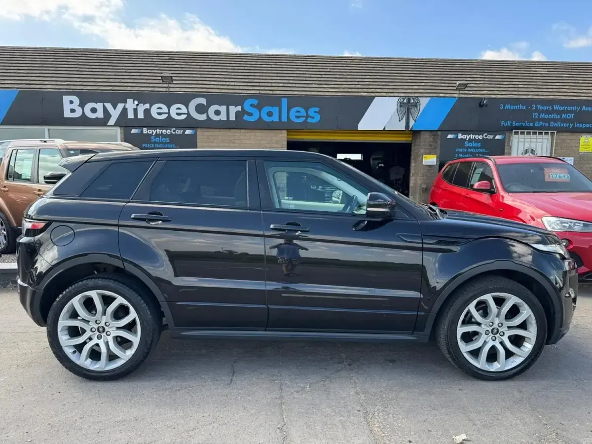 Used Land Rover Range Rover evoque Dynamic 190 HP (139 kW) 2013 Black SUV