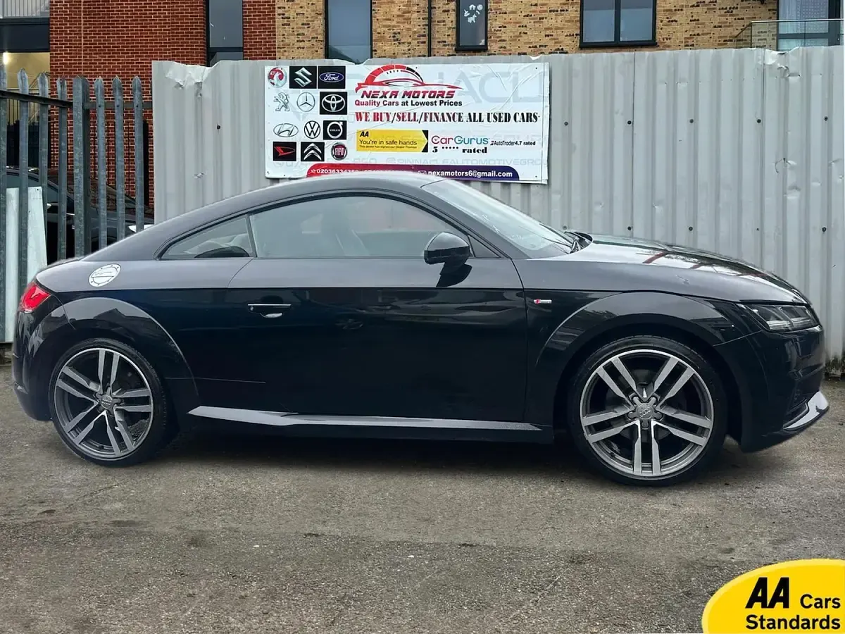 Used Audi TT S-Line 230 HP (169 kW) 2015 Black Coupe