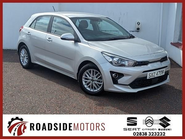 Silver Used 2023 Kia Rio Hatchback | £13,995 (Fair price) - Image 1/4