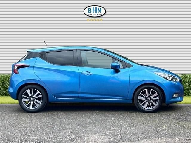 Used Nissan Micra N-Connecta 90 HP (66 kW) 2017 Blue Hatchback