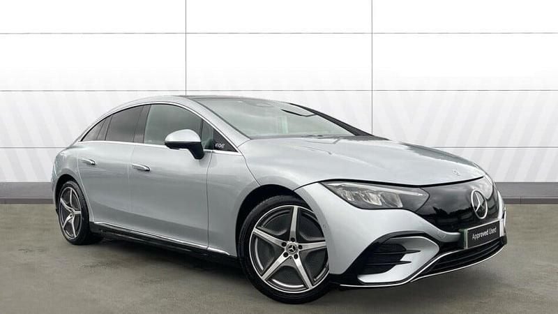 Silver Used 2023 Mercedes EQE300 AMG Line Premium Sedan | £37,349 (Good price) - Image 1/3
