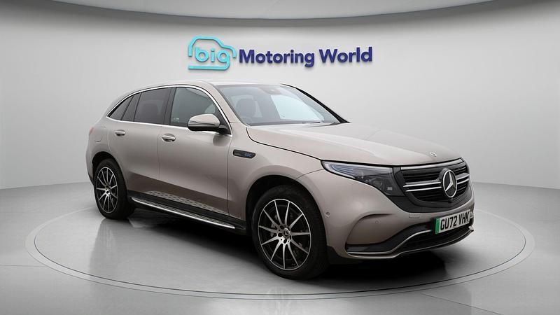Silver Used 2022 Mercedes EQC400 AMG line SUV | £24,000 (Super price) - Image 1/4