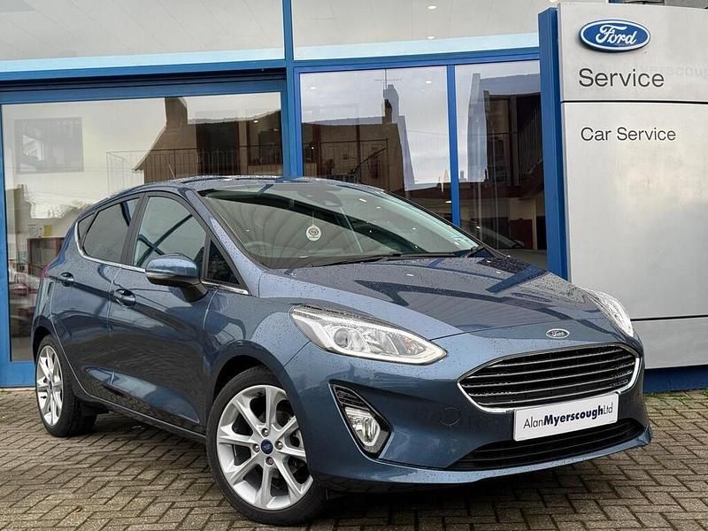 Used Ford Fiesta Titanium X 2021 Blue Hatchback