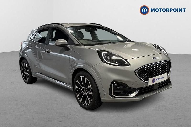 Silver Used 2022 Ford Puma ST-Line Hatchback | £19,999 (Fair price) - Image 1/4